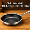 Chảo liền khối chống dính Blackcube, inox 304